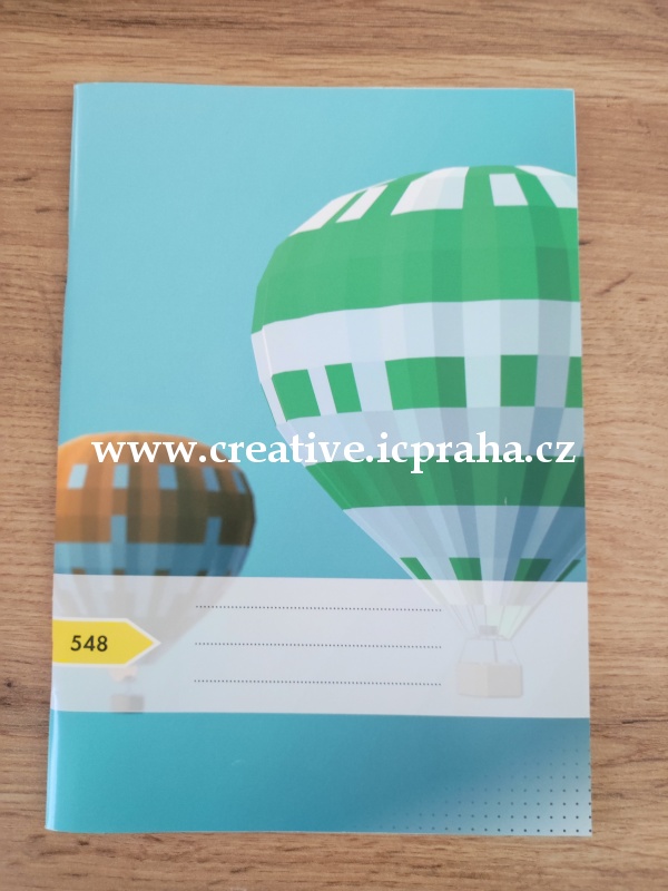sešit A5 - 548 tečkovaný 40 listů